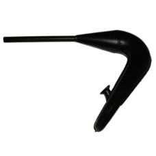 Big One Yamaha DT 50 MX Front Expansion Pipe Black