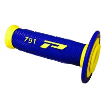 Progrip 791-252 MX Dual Density Grips Fluorescent Yellow-Blue