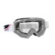 Progrip 3201-120 Atzaki  Motocross Goggles Silver