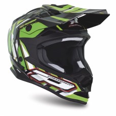 Progrip 3191 ABS Motocross-Off Road Helmet Green