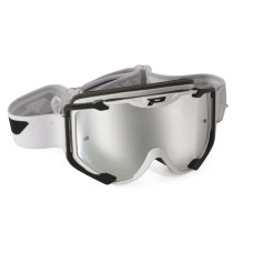 Progrip 3400/FL Menace Motocross Goggles White with Multilayered Lens