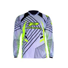 Progrip 7010-17 Adult Motocross Shirt -Grey-XL