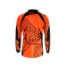Progrip 6010-7010-17 Adult Motocross Pants + Shirt Fluorescent Orange