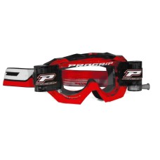 Progrip 3200/RO Venom Motocross Goggles with  XL Roll Off Red