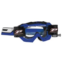 Progrip 3200/RO  Venom Motocross Goggles with  XL Roll Off Blue