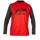 Progrip 7010 Adult Motocross/Off Road Shirt Red-Black Large