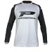 Progrip 6010-7010 Adult Motocross Pants + Shirt White-Black