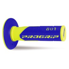 Progrip 801-252 MX Dual Density Grips Fluorescent Yellow-Blue