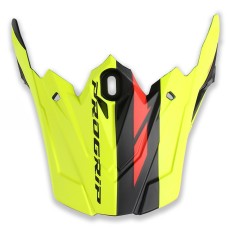 Progrip 3092 Replacement Motocross Helmet Peak Kombat Flo Yellow