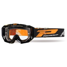 Progrip 3303 TR Vista Goggles with Clear Lens- Black Frame