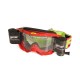 Progrip 3303 Vista Goggles with WVS 48mm Roll Off System Red Frame
