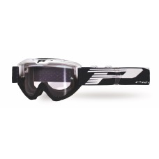 Progrip 3450 Riot Motocross Goggles with Light Sensitive Lens White-Black