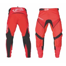 Progrip 6010-7010/19 Adult Motocross Pants + Shirt Red - Black