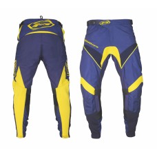 Progrip 6010/7010-19 Adult Motocross Pants+Shirt Navy Blue-Yellow