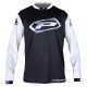 Progrip 7010 Adult Motocross Shirt Black-White