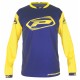 Progrip 7010-19 Adult Motocross Shirt Navy Blue-Yellow
