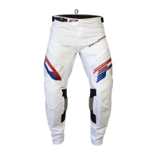 Progrip 6015-7015-226 Adult Motocross Pants+Shirt Kit- White-Red-Blue
