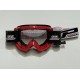 Progrip 3201-107 Race Line Motocross Goggles with RnR-XL Roll Off System Red