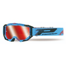 Progrip 3303 FL Vista Goggles with Mirrored Lens - Turquoise/Black