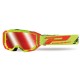 Progrip 3303 FL Vista Goggles with Mirrored Lens - Flo Yellow Frame