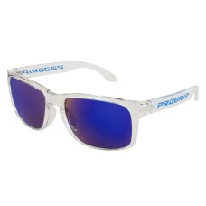 Progrip 3605-374 Transparent Frame- Blue Lens Sunglasses