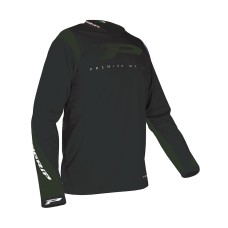 Progrip 7015-376 Adult Motocross Shirt Black-Grey-Anthracite