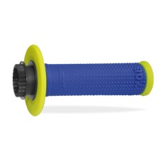 Progrip 708-325 MX-Off Road Lock On Grips Fluorescent Yellow-Blue
