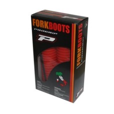 Progrip 2500 Fork Boots- Gaiter Small Red