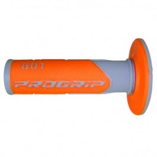 Progrip 801-287 MX Dual Density Grips Grey-Orange